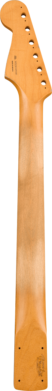 Road Worn® 60's Stratocaster® Neck, 21 Vintage Tall Frets, Pau Ferro, C Shape