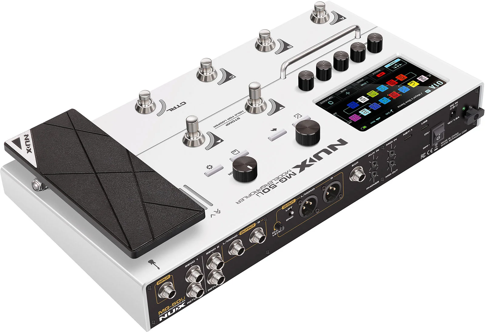 NUX MG-50Li professionelles Multi-FX Pedal