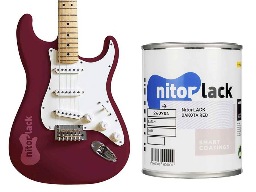 Nitrocelluloselack Dakota Red - 500ml Dose