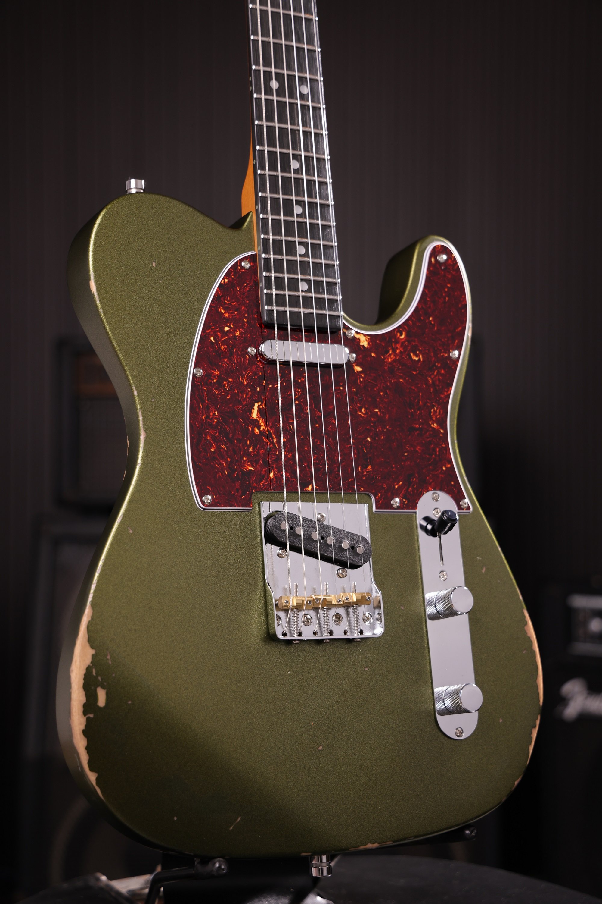 PT-6 SGR R Sherwood Green Relic E-Gitarre