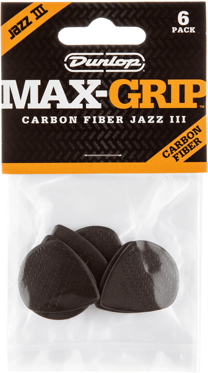 Max Grip Jazz III Carbon Player's Pack (6 Stck.)