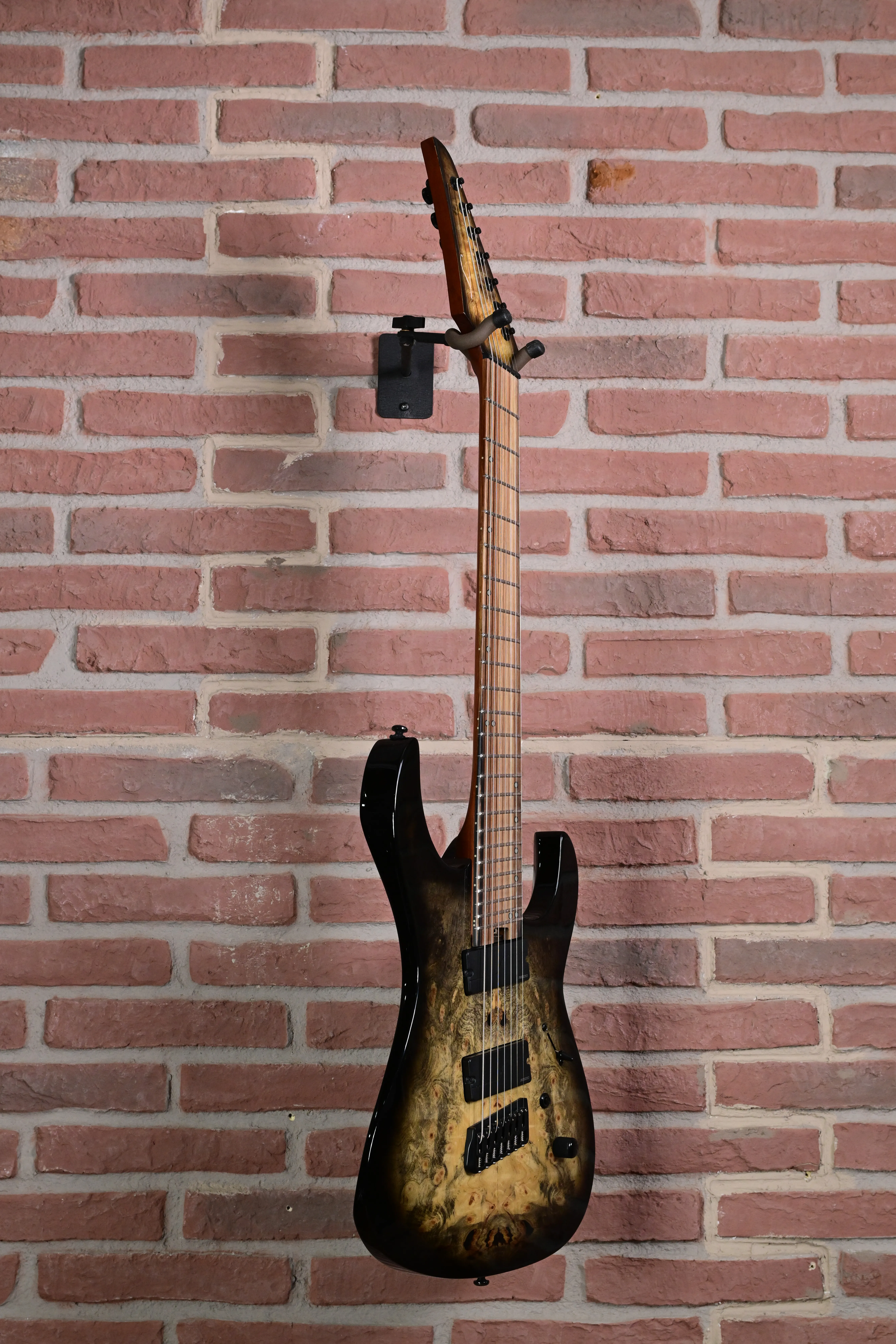Ninja Overdrive 7-String Multiscale Jupiter Burst E-Gitarre
