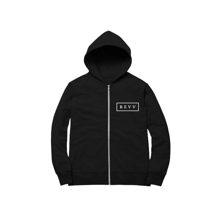 Zip Hoodie - Classic Badge, Small