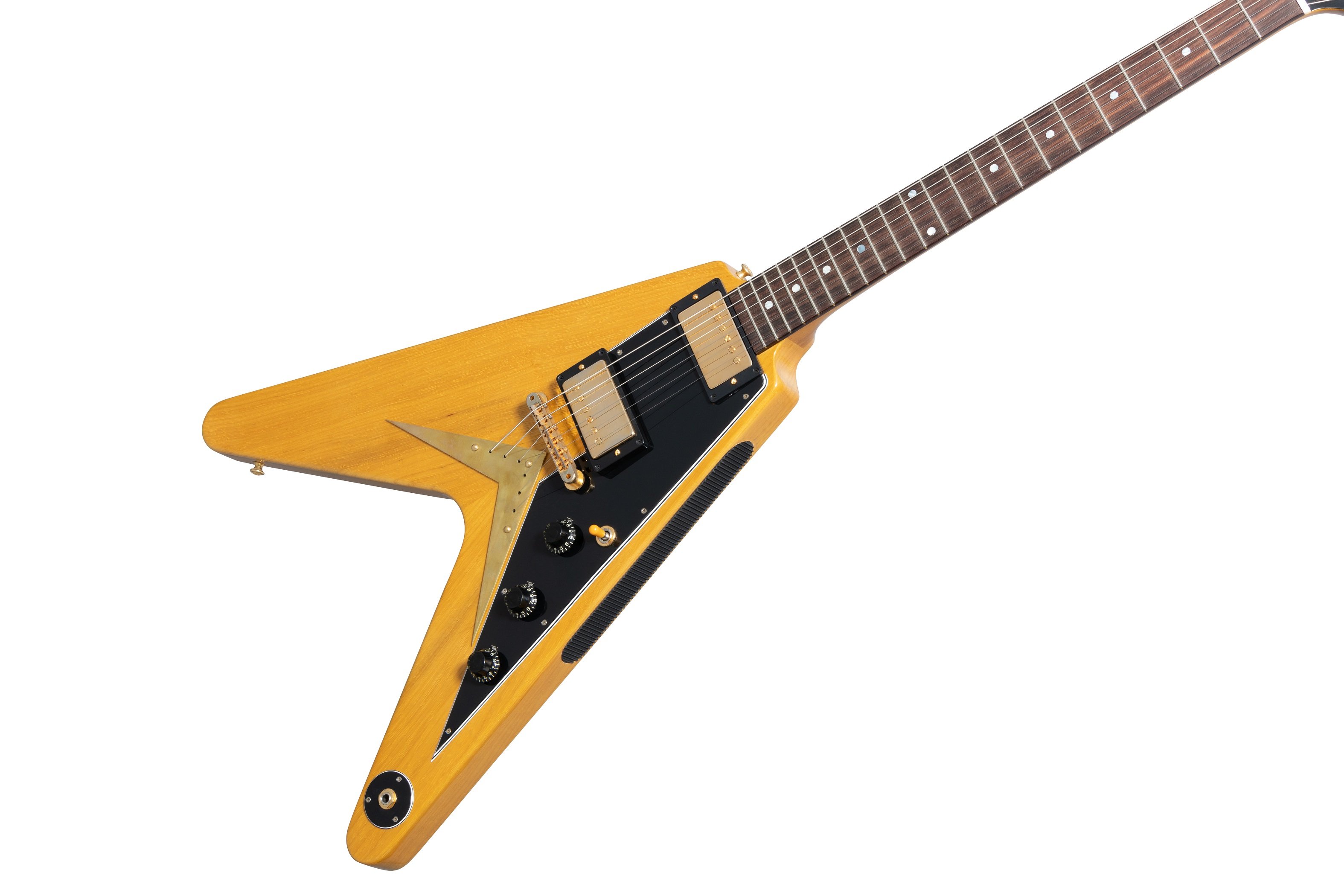1958 Korina Flying V Black Pickguard