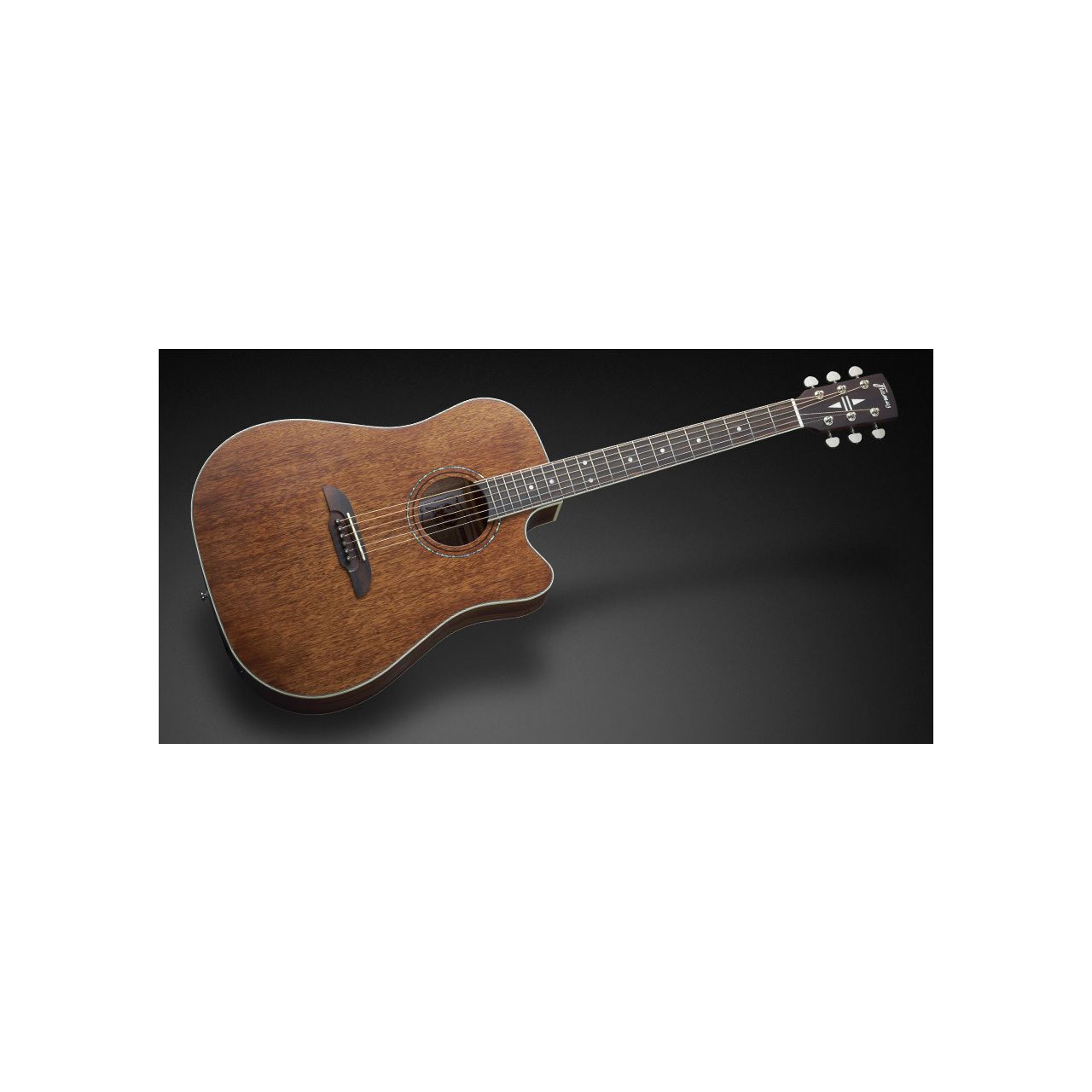 Legacy Dreadnought Mahagoni Natural Satin CE - Westerngitarre mit Tonabnehmer