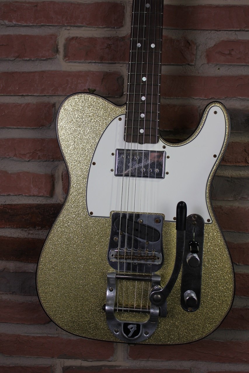 Ltd Cunife Telecaster, Journeyman Relic, Aged Gold Sparkle