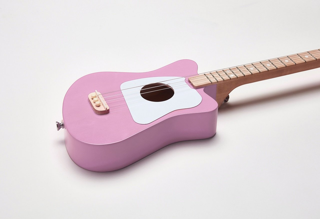 Mini Pink 3-Saitige Akustikgitarre