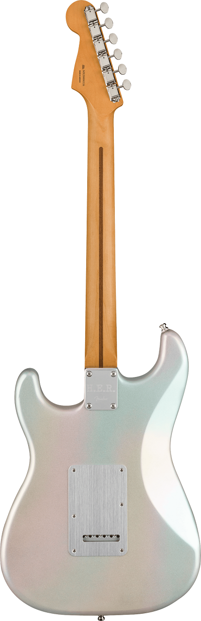 H.E.R. Stratocaster®, Maple, Chrome Glow