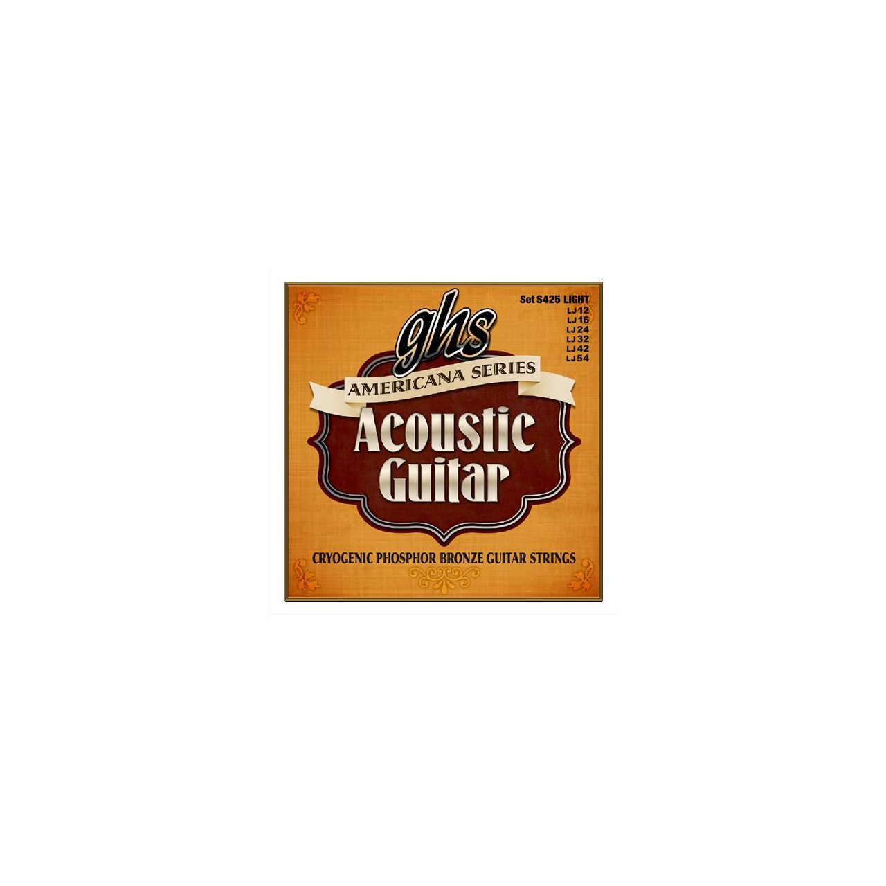 Americana Series 012-054 S425 Phosphor Bronze Light