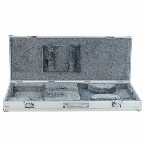 Framus - Professional Line - Electric Guitar Flight Case (Double-Neck) - Silver  "B-Stock"