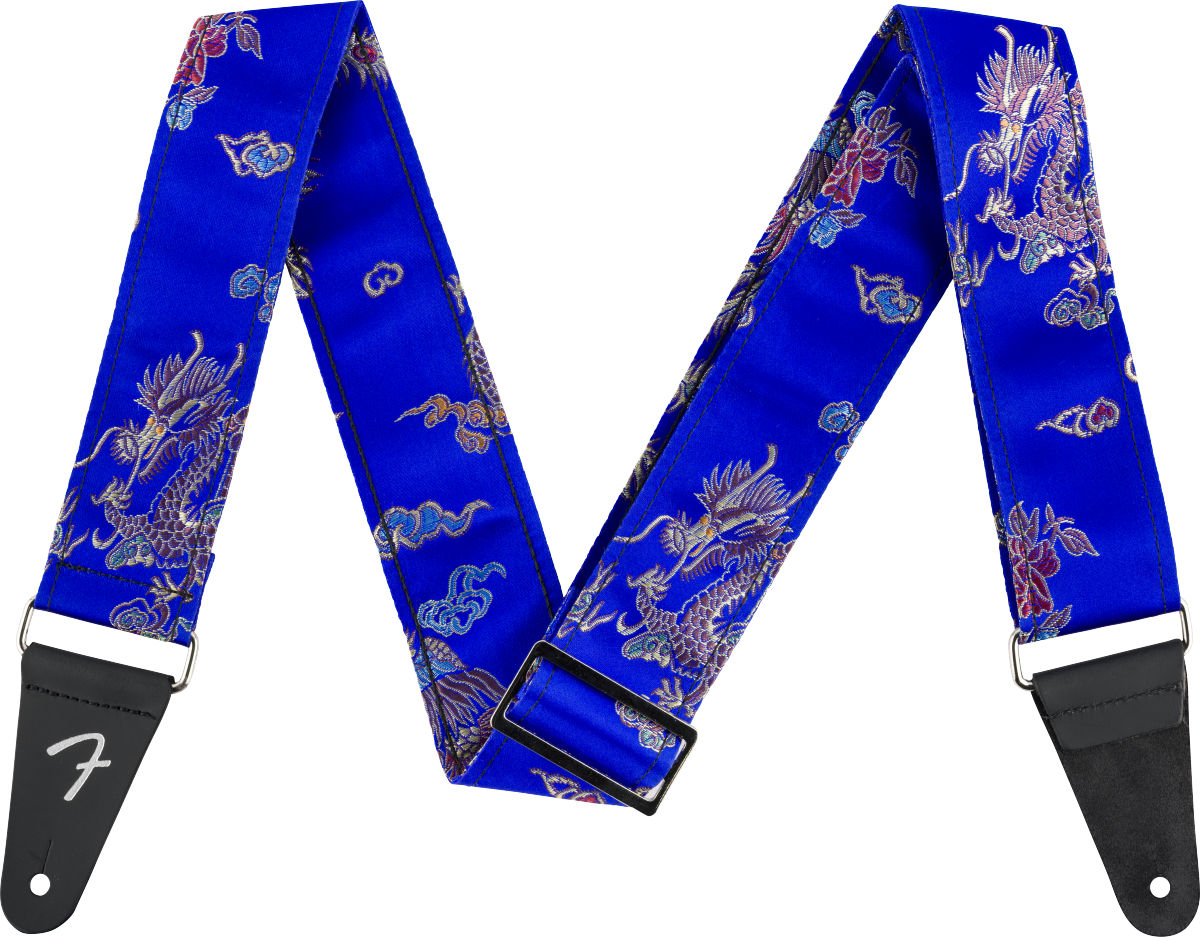 Satin Dragon Strap Royal  Blue
