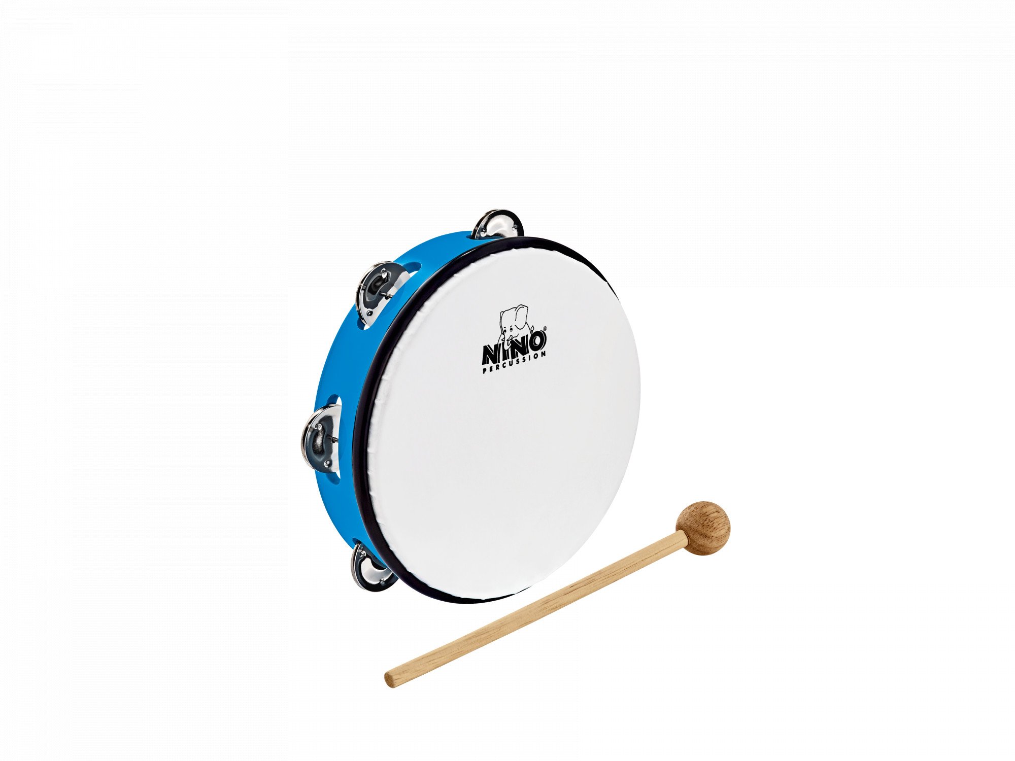 Tamburin 8" Himmelblau – Kinder Percussion Instrument
