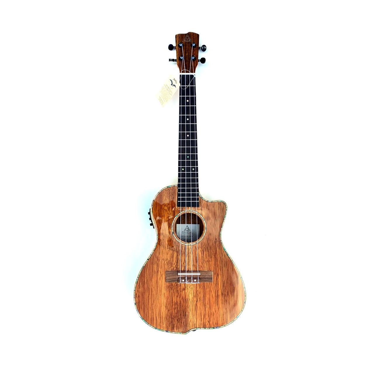 Swing Baritone Pacific Walnut Ukulele mit Cut & EQ 