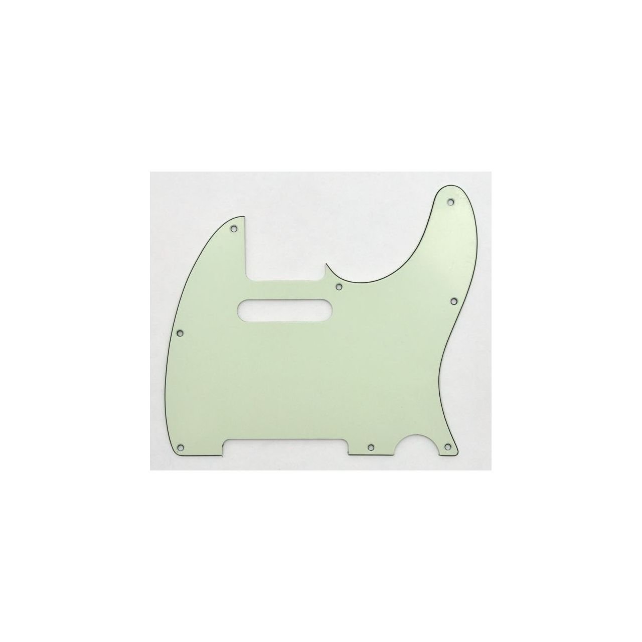PGT3K 8-Loch Pickguard für Telecaster, vintage-mint, 3-lagig