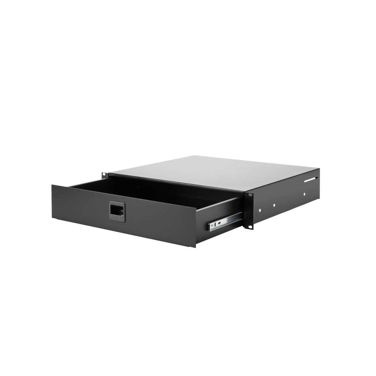 87402E 19" Rackschublade, 39cm tief, 2 HE