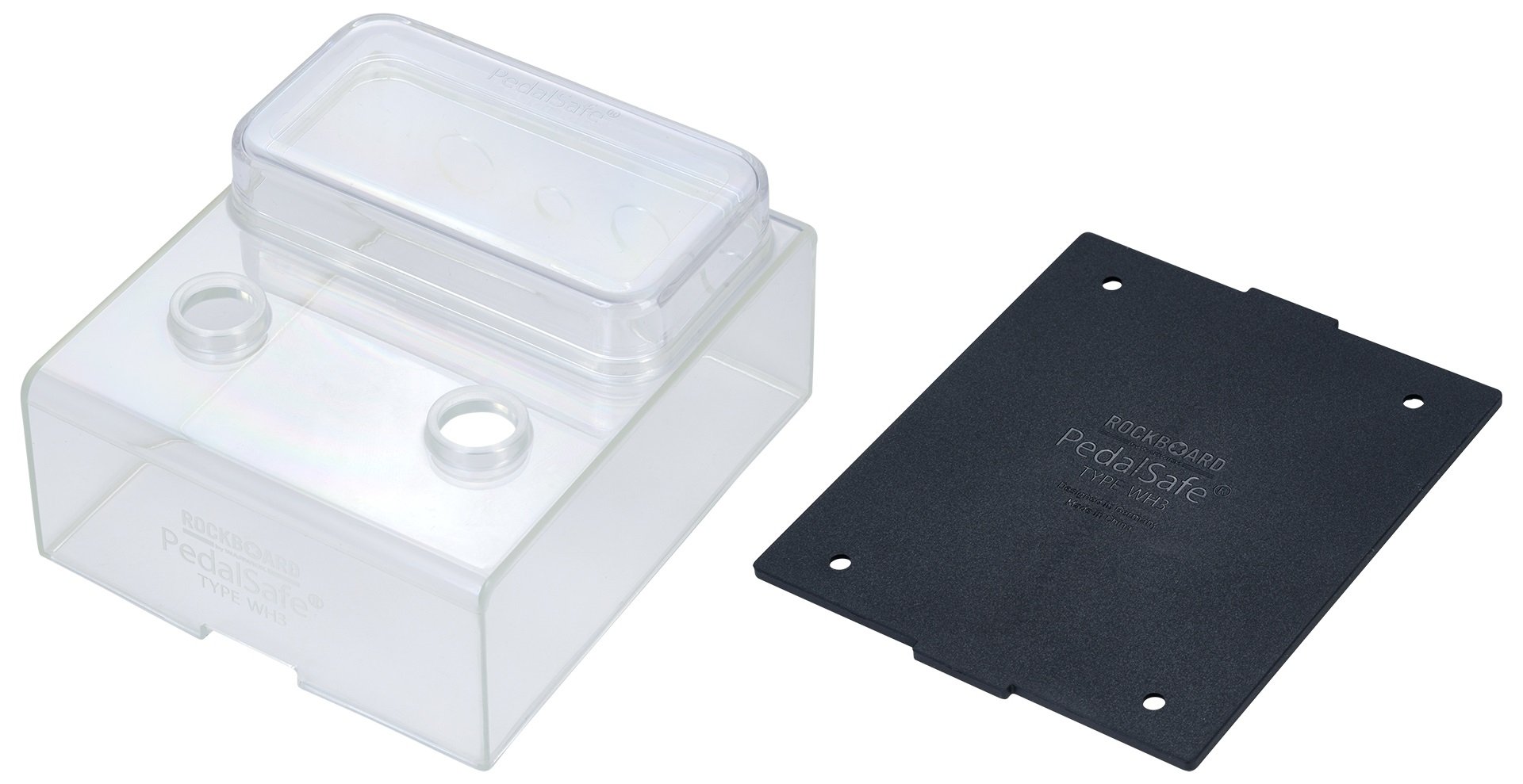 PedalSafe Type WH3 - Protective Cover and Universal Mounting Plate for DUNLOP WAY HUGE SupaPuss peda