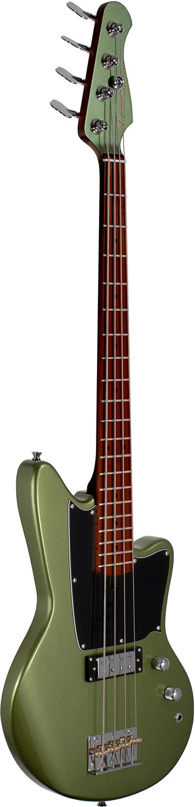 Roasted Capri Onyx Green 4-String E-Bass