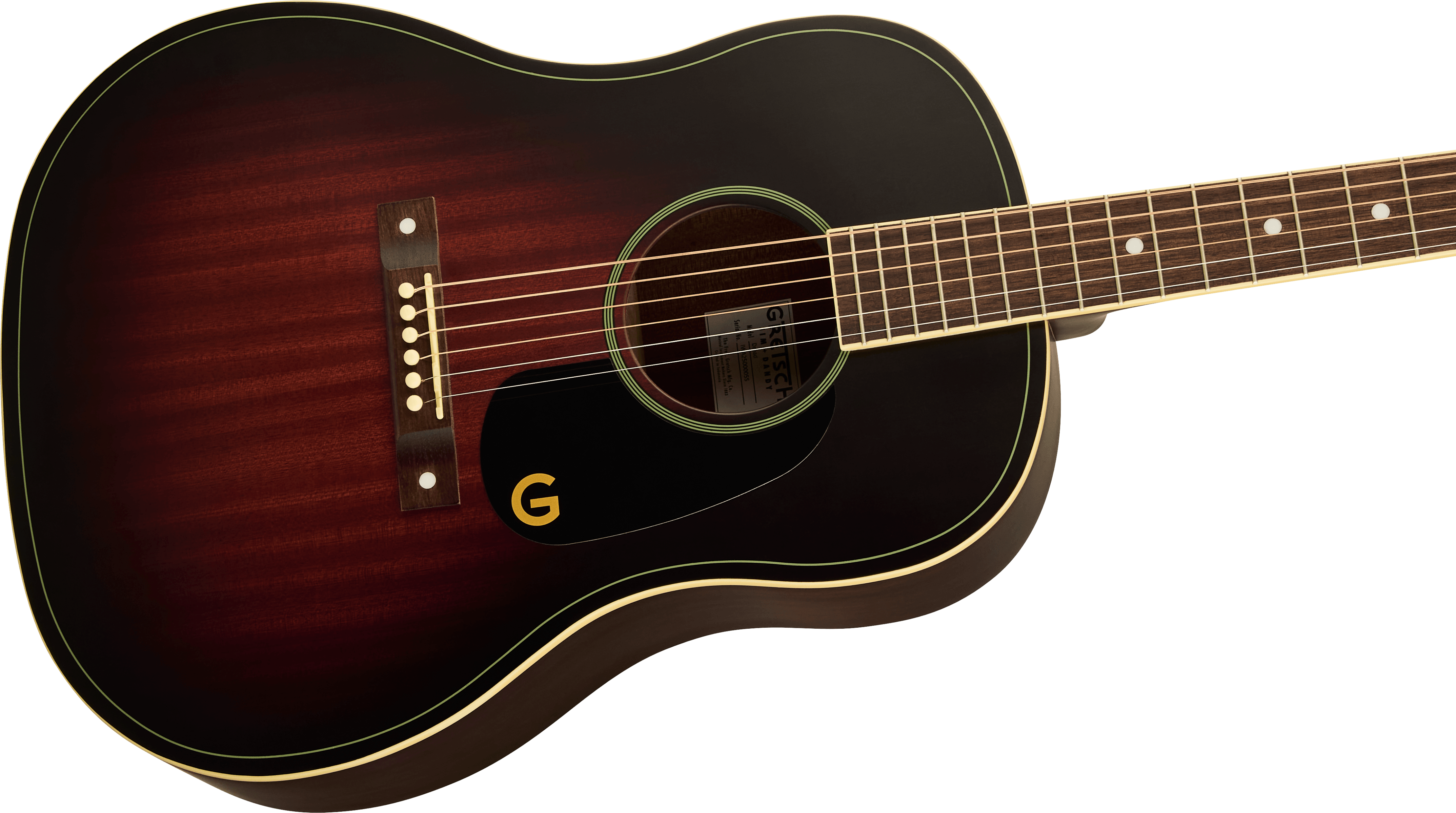 Jim Dandy Dreadnought Deep  Cherry Burst
