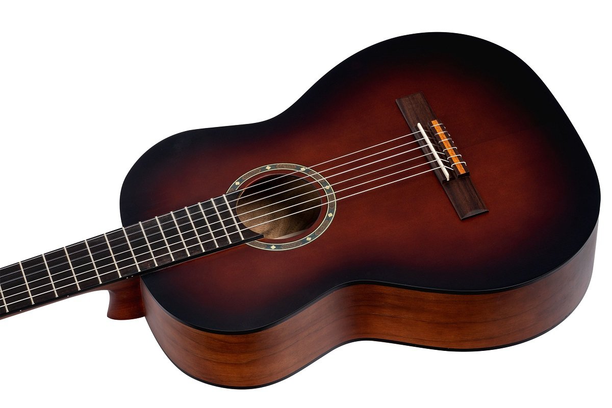 R55BFT Akustikgitarre Bourban Fade Open Pore Finish