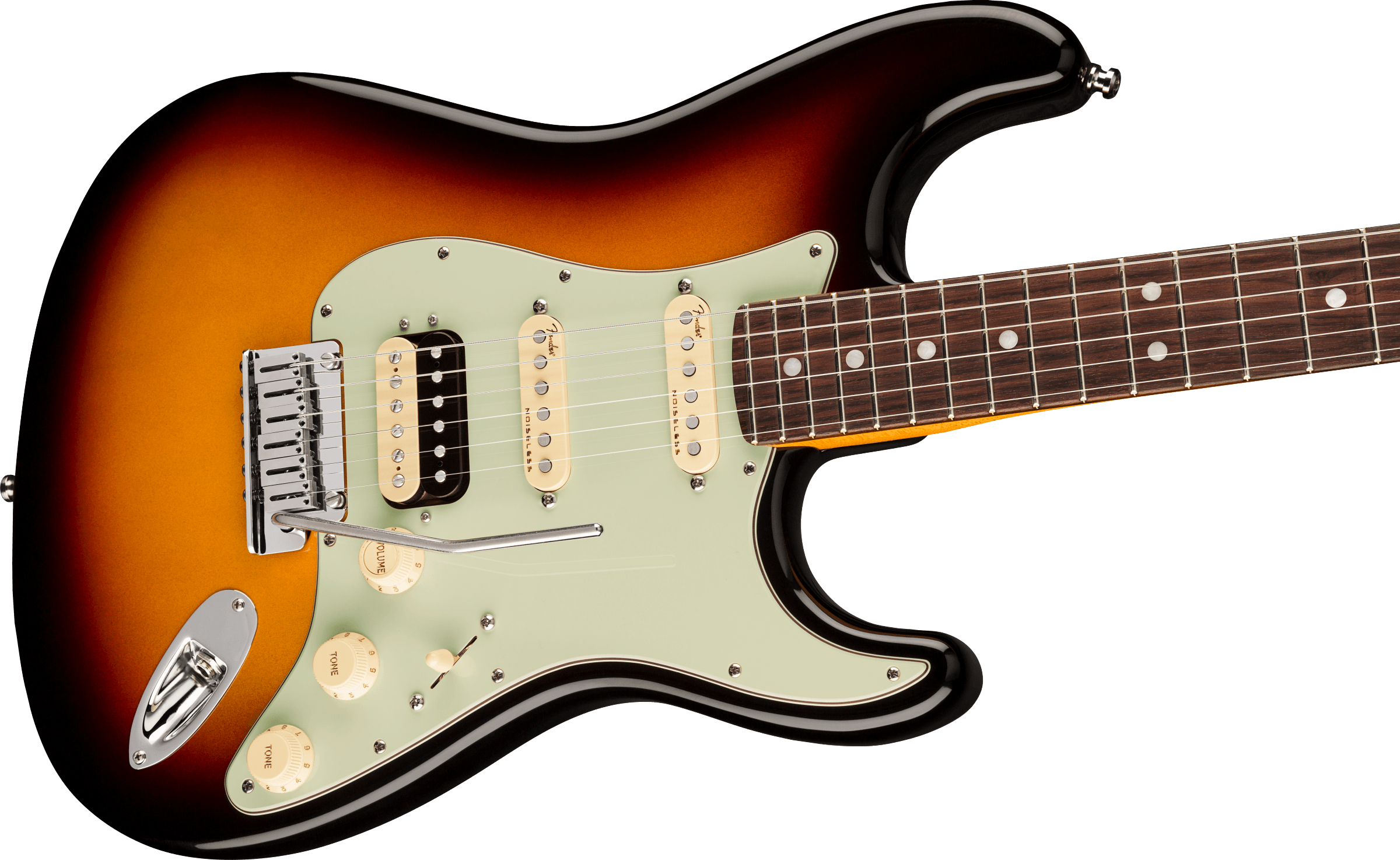 American Ultra Stratocaster® HSS, Rosewood Fingerboard, Ultraburst