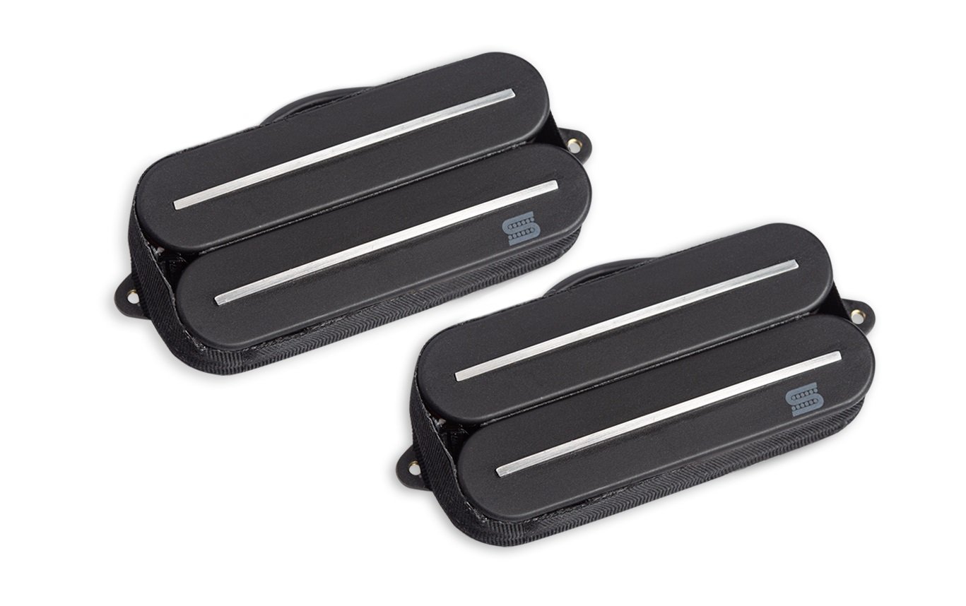 Signature Wes Hauch Jupiter Rails Pickup Set, 7-String - Black
