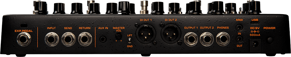 Trident Guitar Processor mit Amp-Modeling