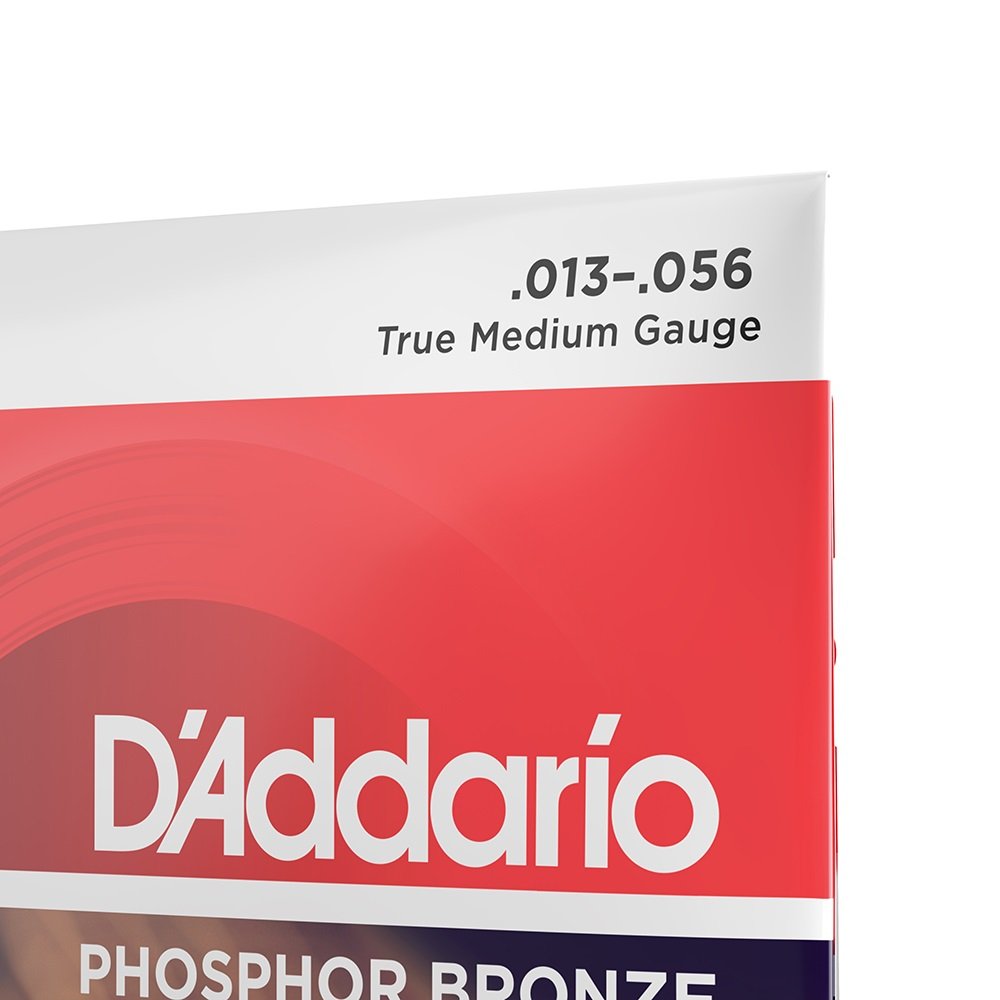 EJ24 Saiten für Akustikgitarre, Phosphorbronze, True Medium, 13-56