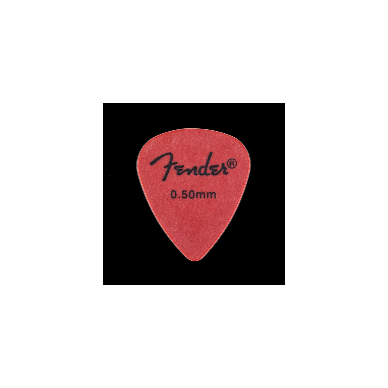 Rock-On Touring Picks, 351 Shape .50 MM, Red, 72 Count
