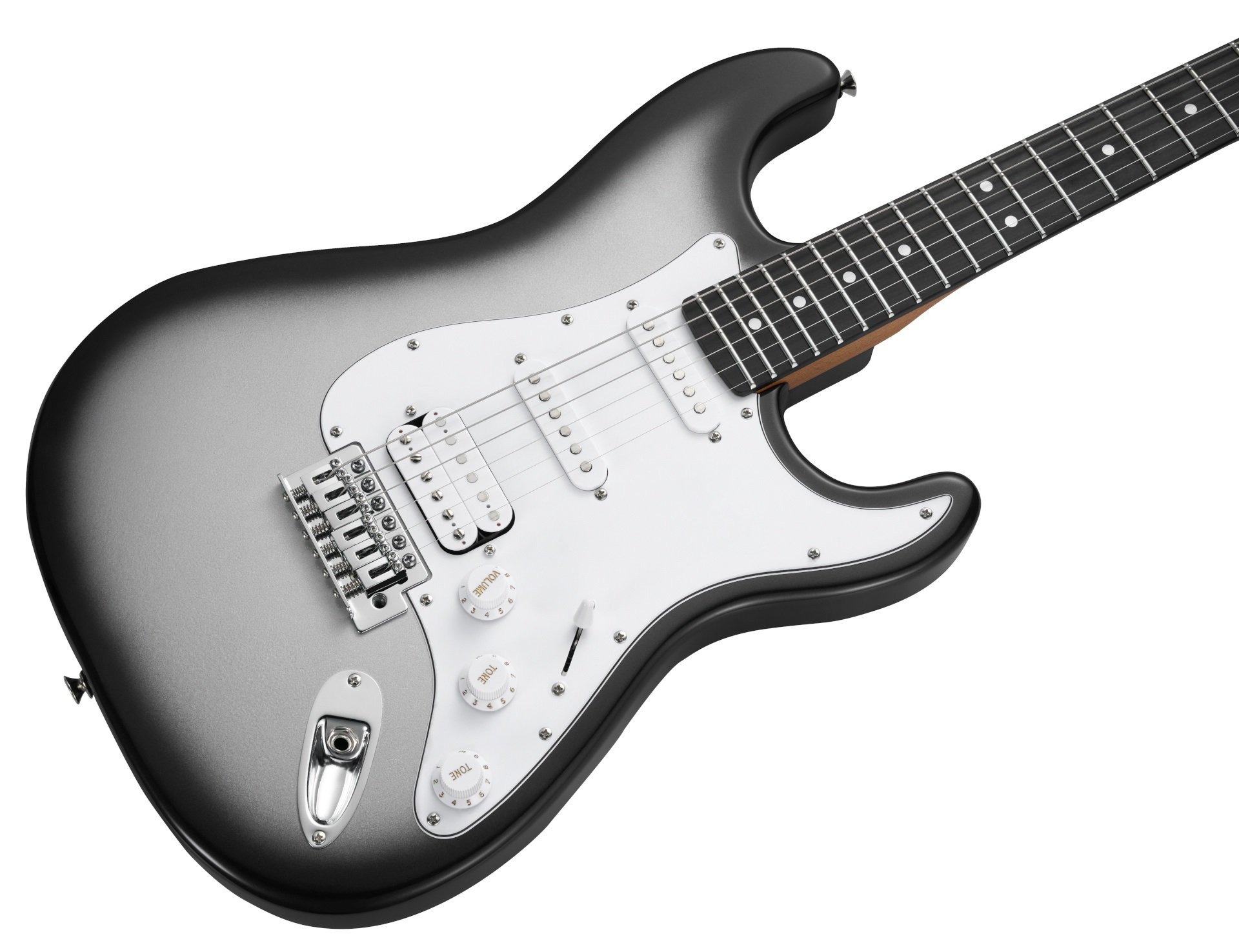 MSC12 Pro Guitar - Iron Silver