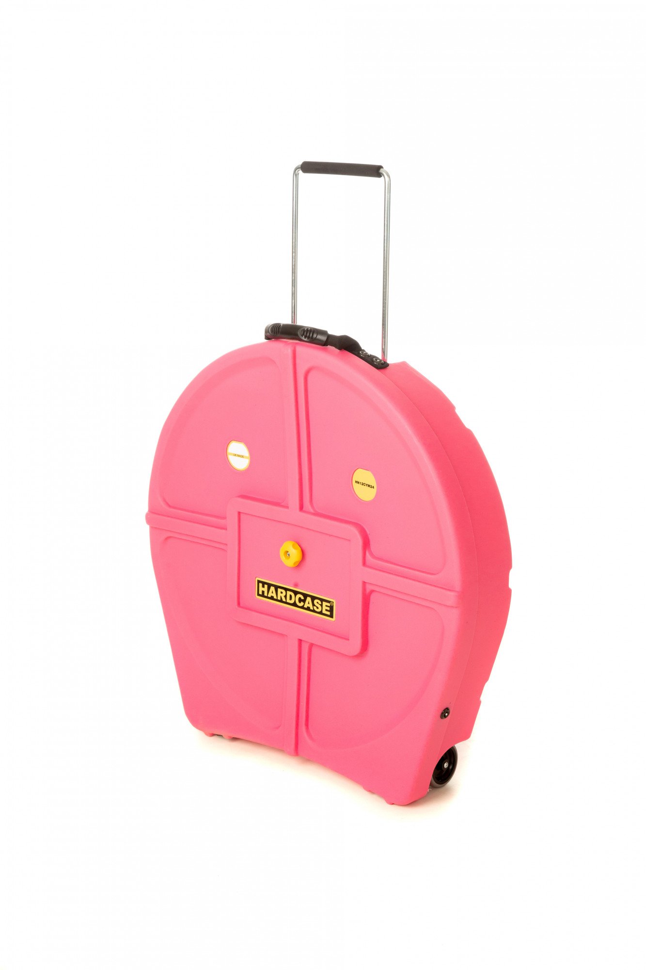 HNP12CYM24-P Cymbal Trolley-Case 24" für 12 Becken - Pink