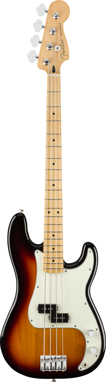 Player Precision Bass®, Maple Fingerboard, 3-Color Sunburst