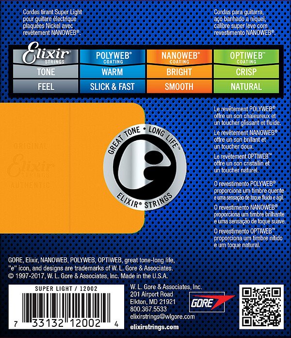 12002 Nanoweb Electric 009-042 Super Light