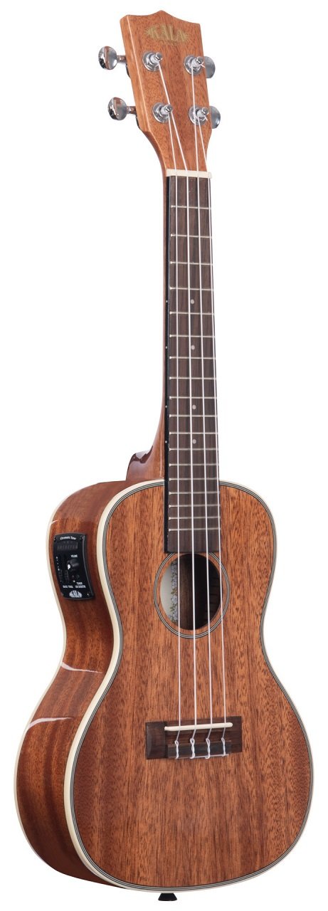 KA-CGE - Gloss Mahogany Concert Ukulele, with EQ & Bag (UB-C)