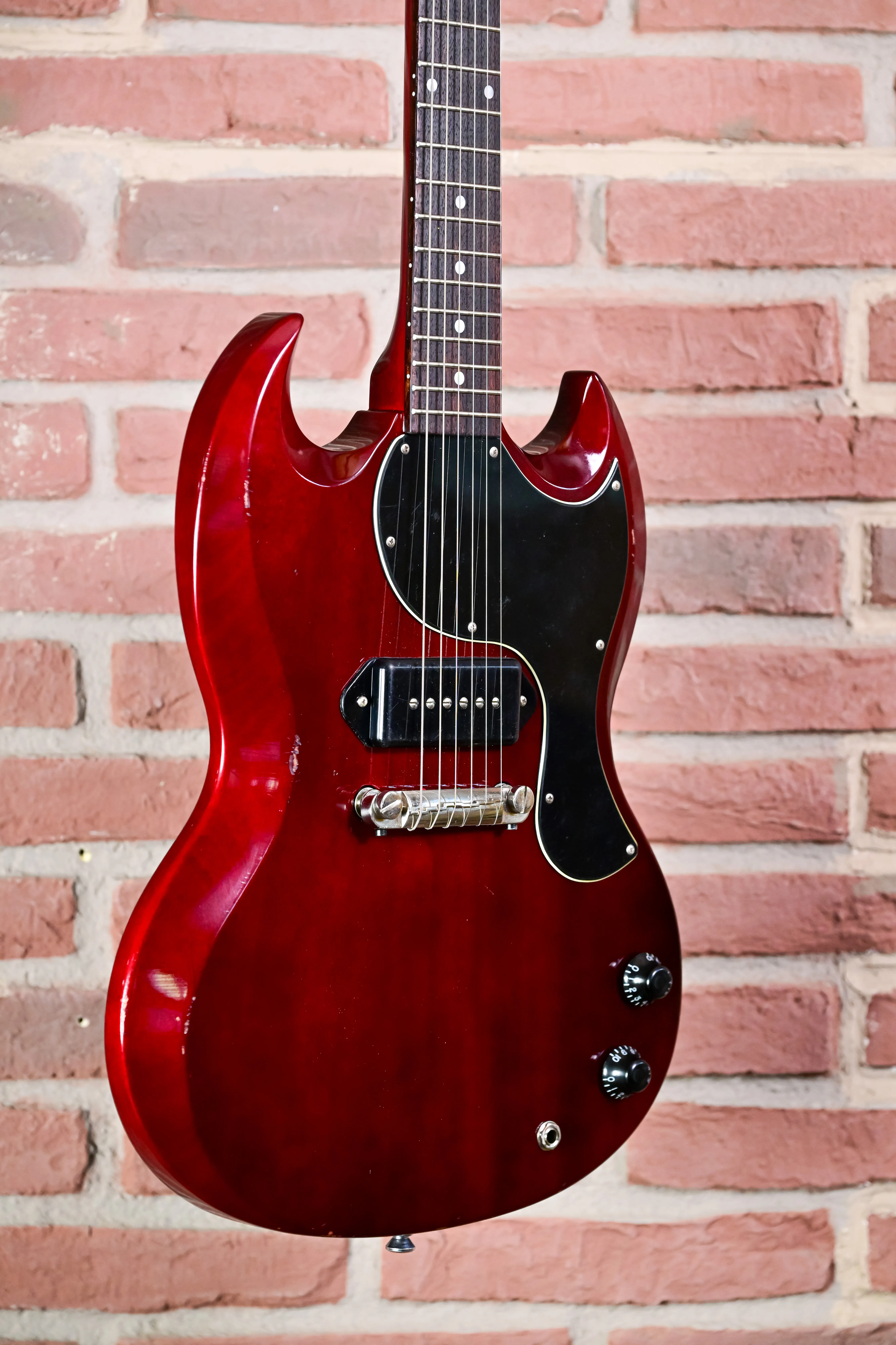 Albatroz 65 Dark Wine Red Aged E-Gitarre