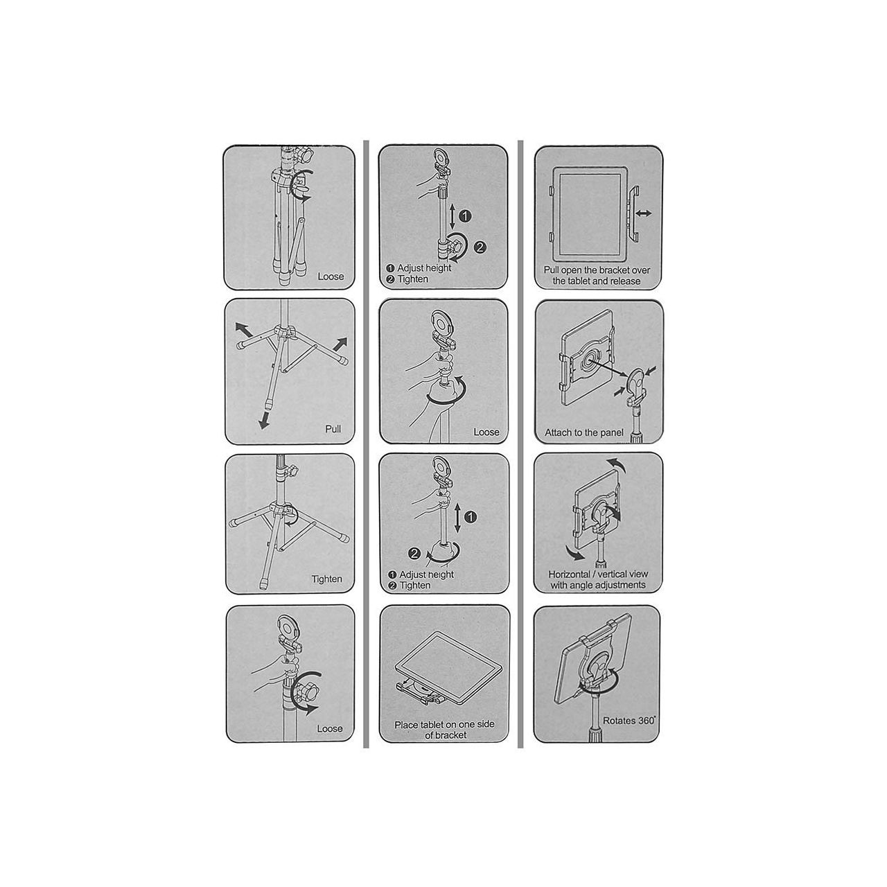 IP-01 Universal-Tablet-Ständer