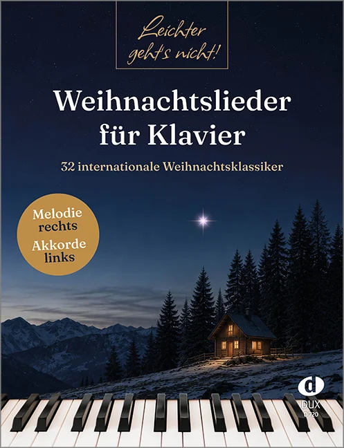 Klaviernoten, Weihnachtslieder, Notenbuch, Klavier, Weihnachtsklassiker