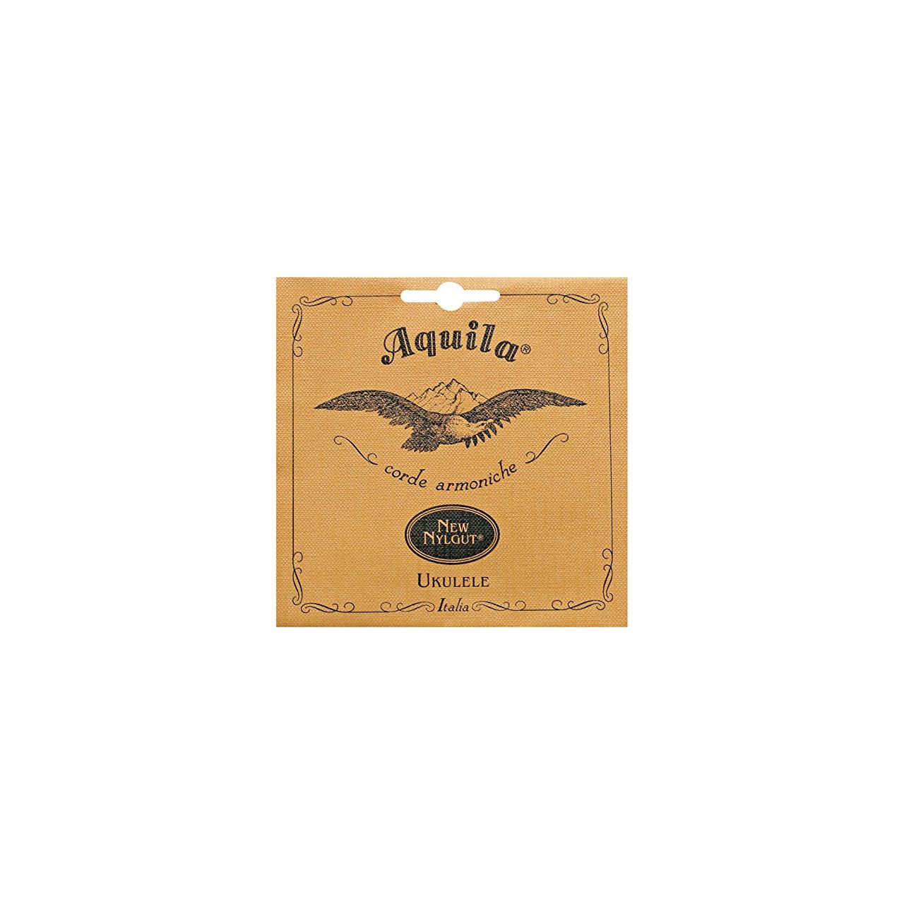 New Nylgut Ukelele Set, DGBE Baritone, low-D, wound-D&G