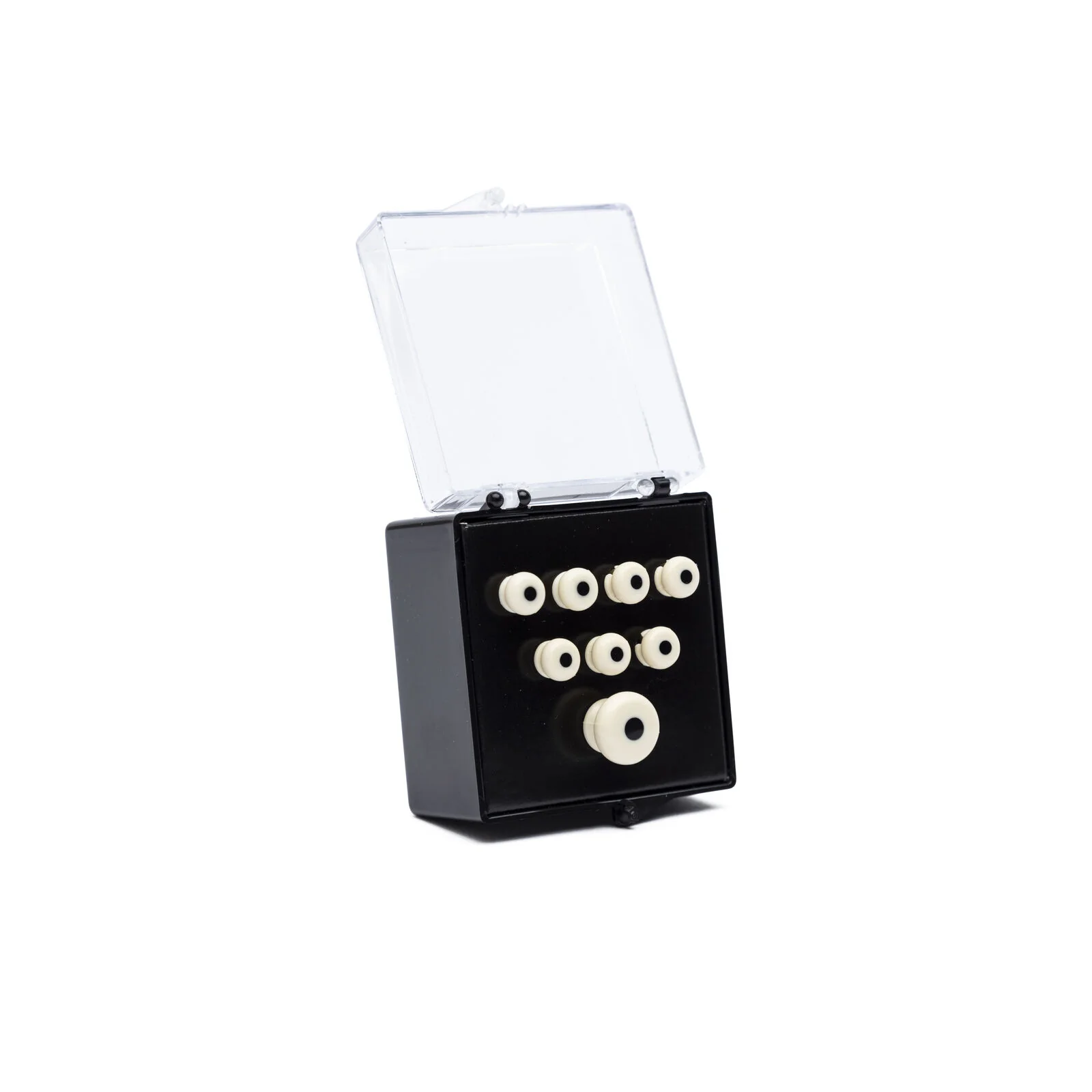 Pin Set Black Inlay White 28
