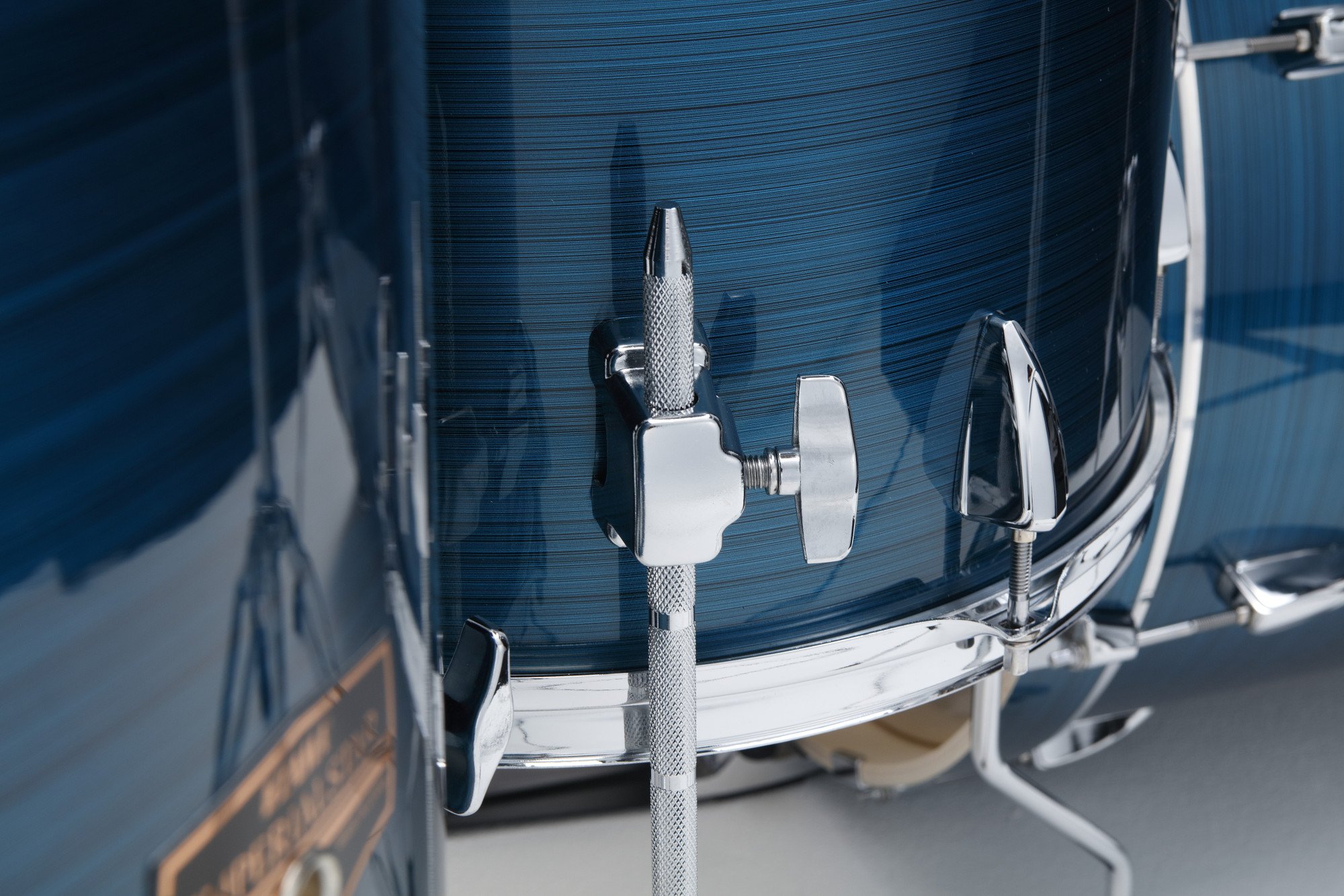 Imperialstar Floor Tom 18" x 16" - Hairline Blue/Chrom HW