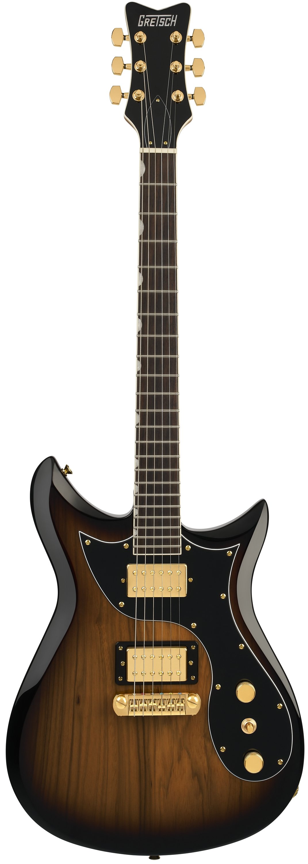 LTD Electromatic Black Limba CVT Sunburst