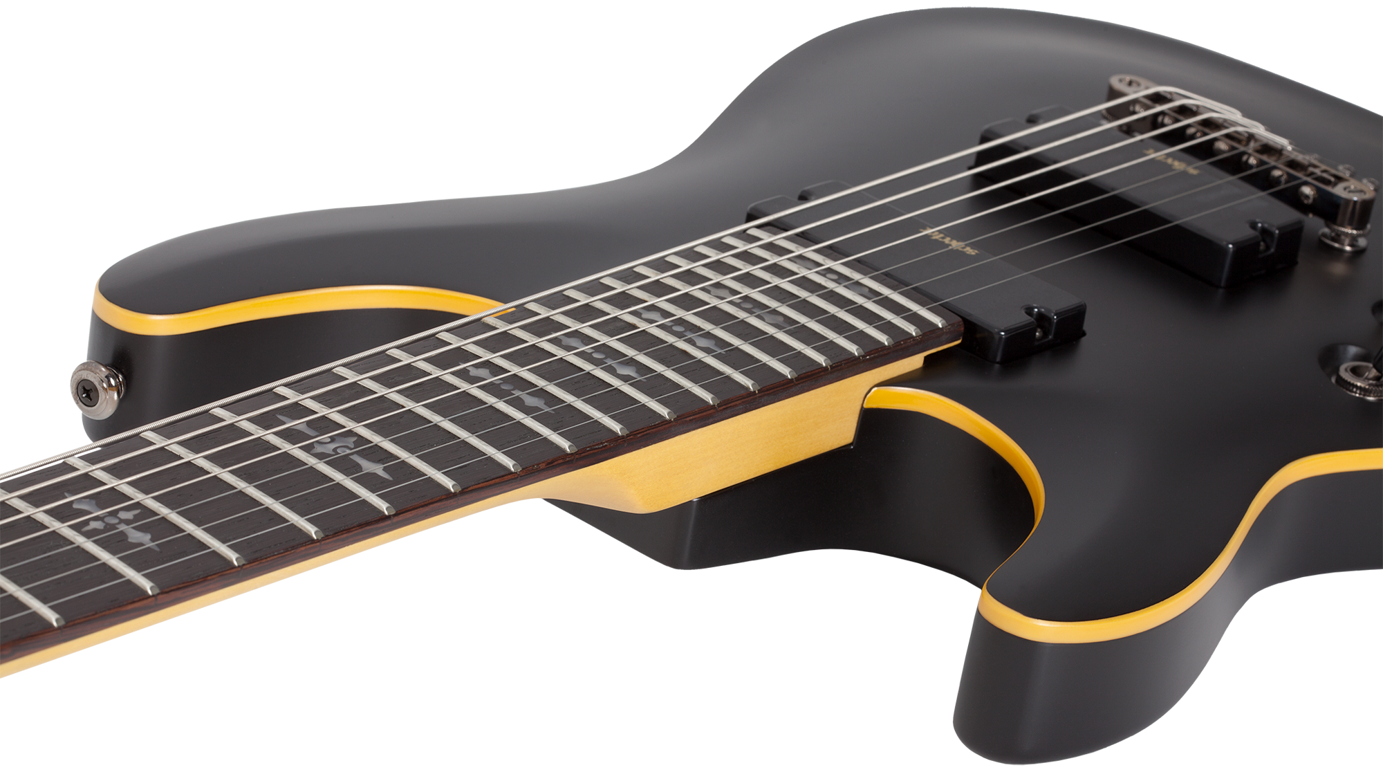 Demon 7 Lefty Satin Black Linkshänder E-Gitarre