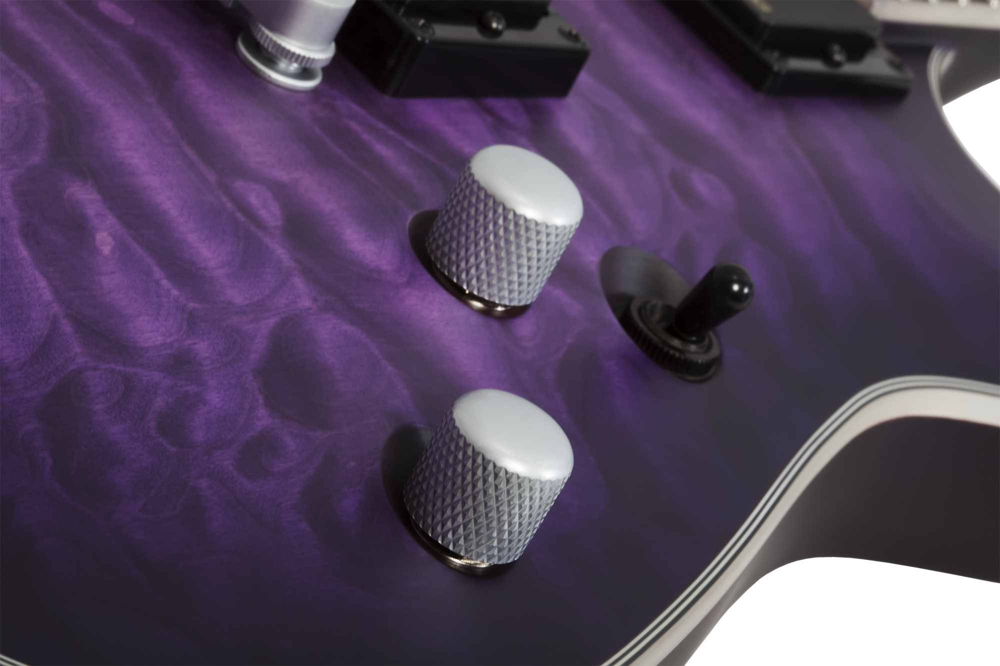 C-1 Platinum Satin Purple Burst E-Gitarre