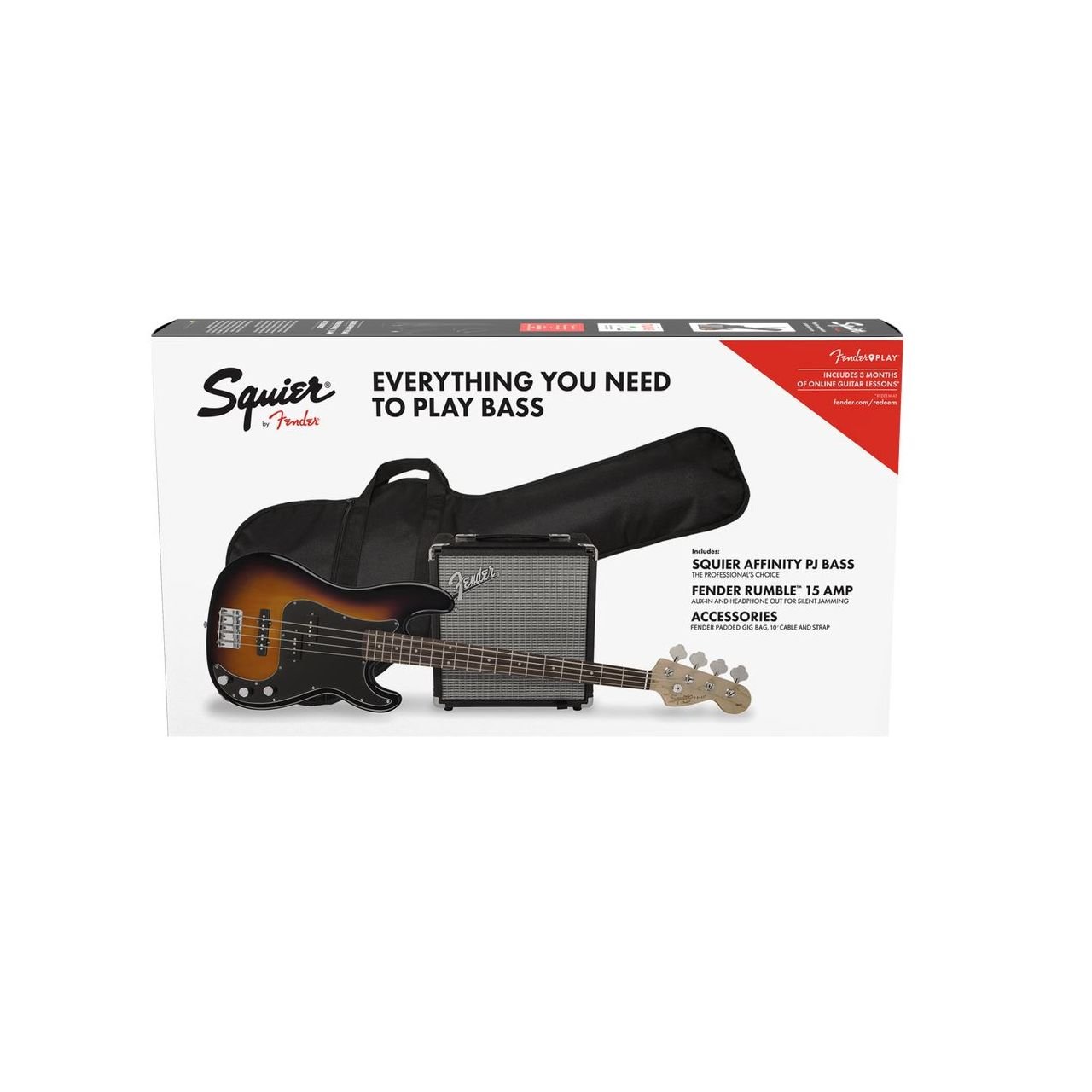 Affinity Series™ Precision Bass PJ Pack Brown Sunburst