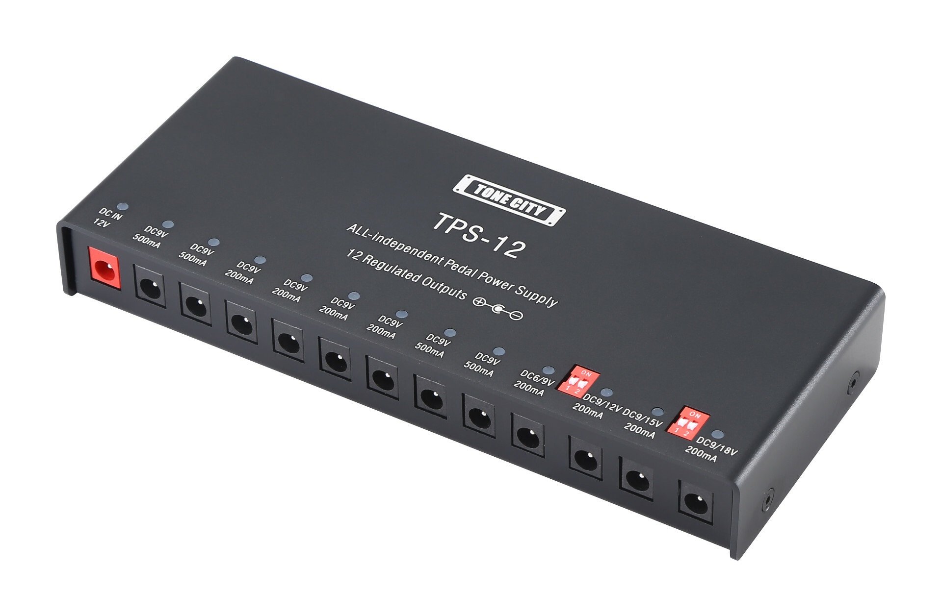 TPS-12 - Multi Power Supply with 12 Outputs