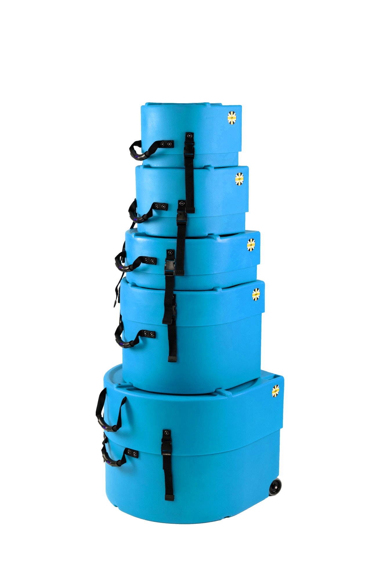 HLROCKFUS-6LB Rock/Fusion Case Set - Light Blue
