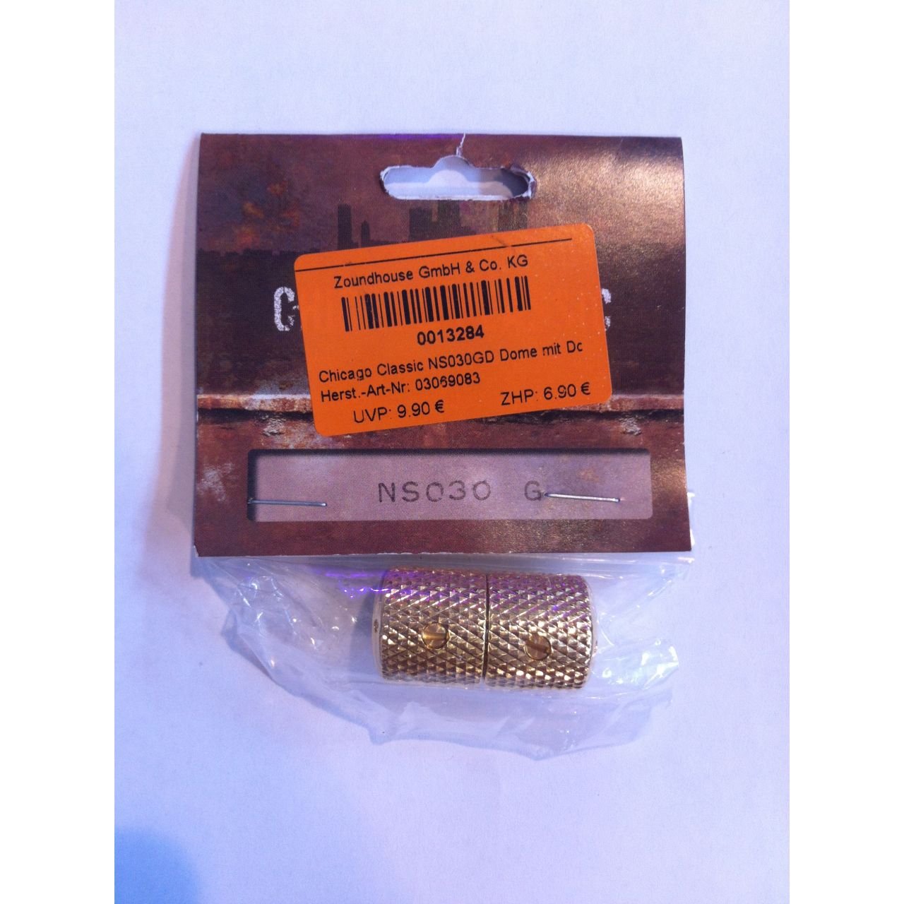 NS030GD Gold Dome mit Dot