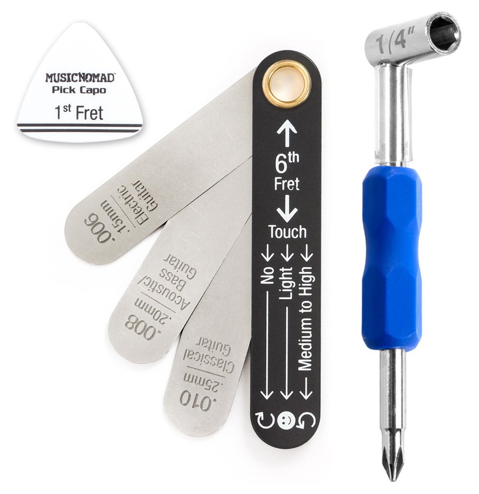 Truss Rod Neck Relief Measure and Adjust Kit (MN610) - 1/4" (T-Style), incl. MN231 & MN600