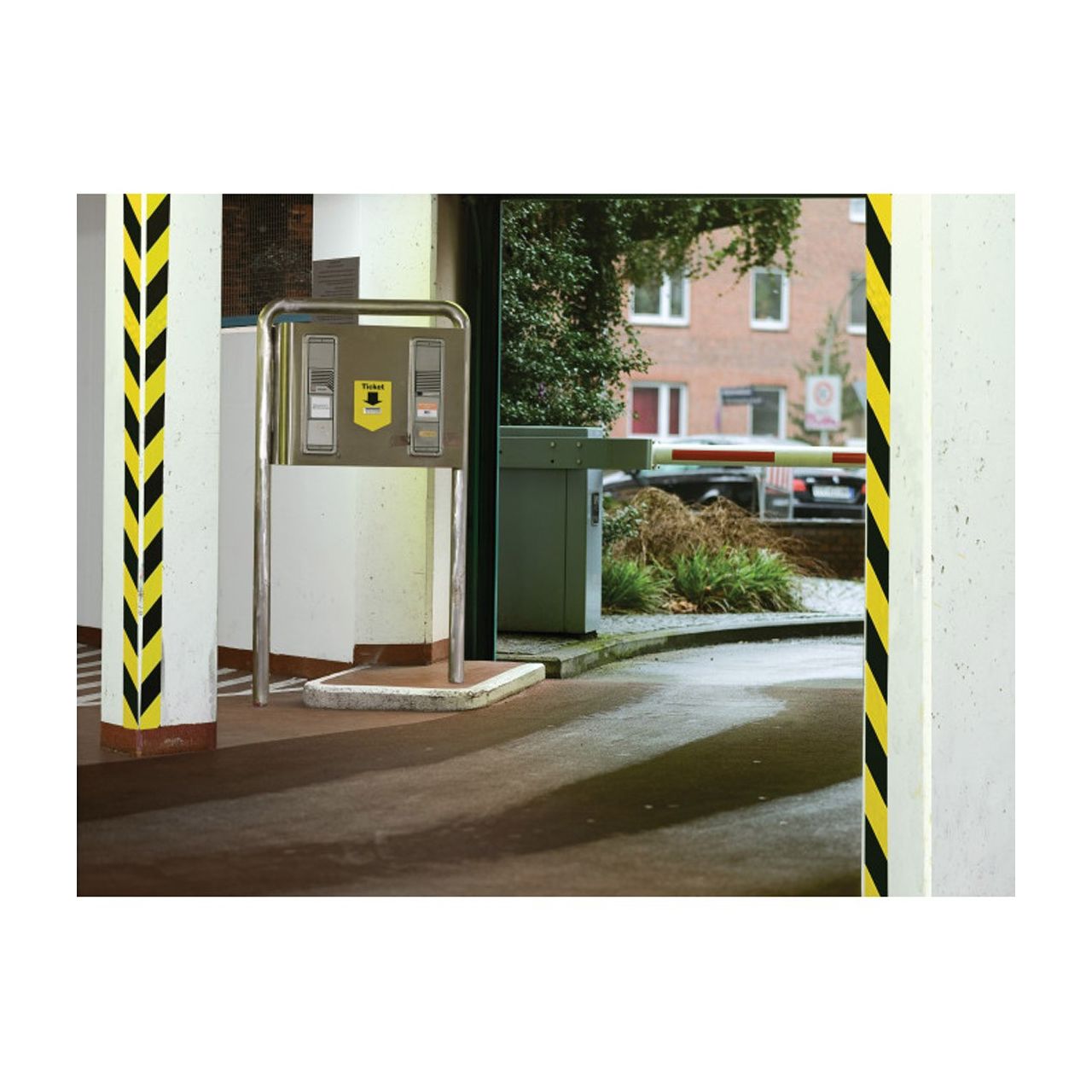 Marking & warning tape ye/bl 60760