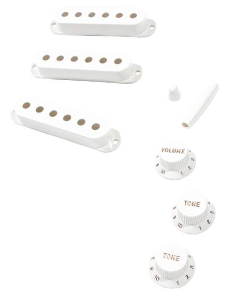 Accessory Kit Pure Vintage 50s Stratocaster, Eggshell