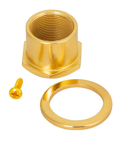 Light Machinehead with Open Gear - Gold - Left (Bass) Side